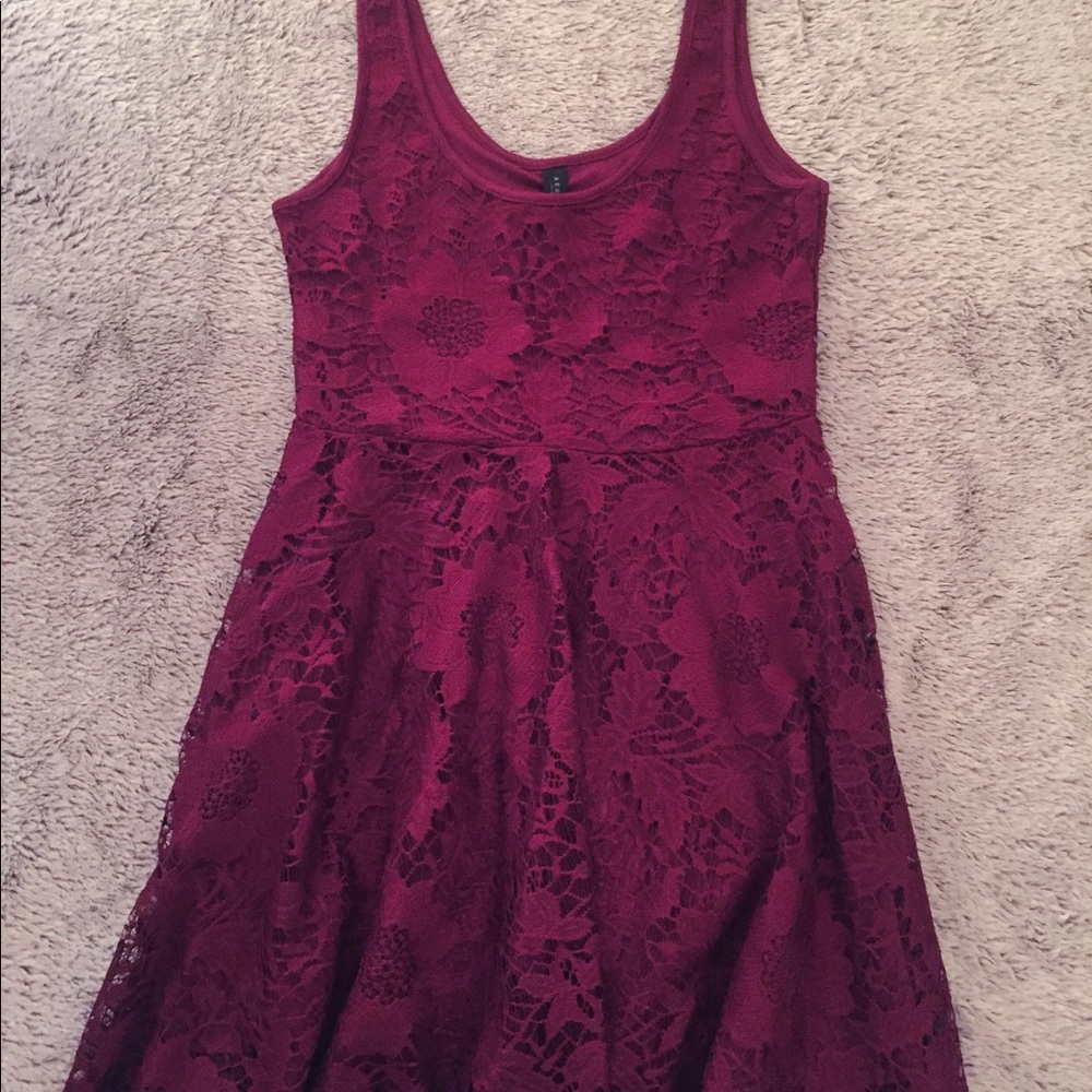 NEW Aeropostale Pink Lace Dress